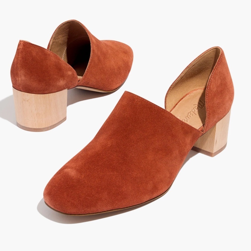 Madewell Kirstie Lowcut Suede Booties